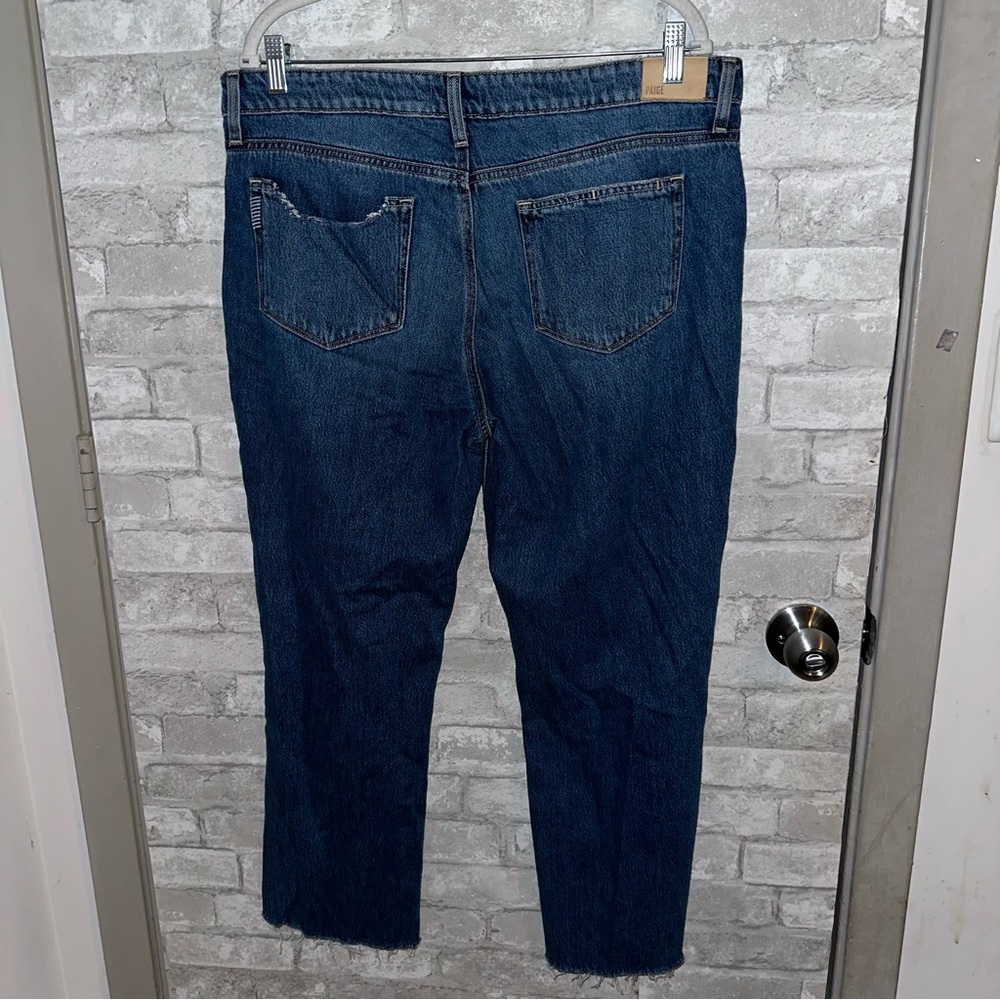 Nwot Paige Noella High Waist Straight Leg Jeans sz 32 #II - Picture 5 of 6